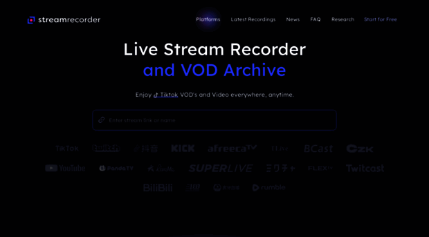 streamrecorder.io - StreamRecorder - Live Stream R... - Stream Recorder