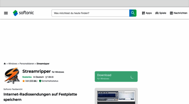 streamripper-fur-winamp.softonic.de