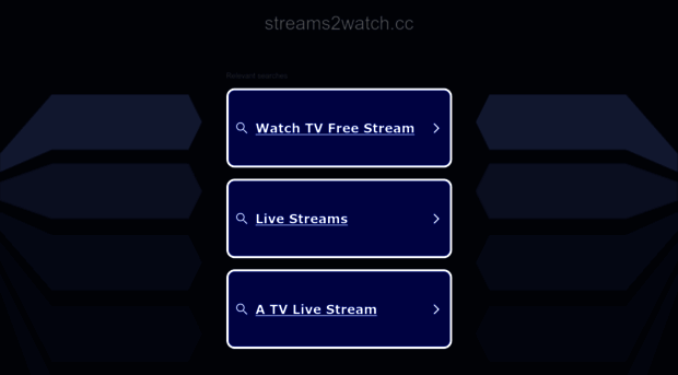 streams2watch.cc