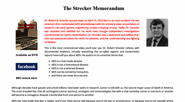 streckermemorandum.com