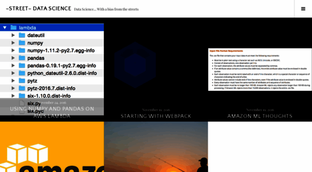 streetdatasciencedotcom.wordpress.com