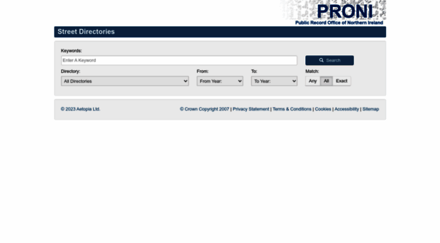 streetdirectories.proni.gov.uk