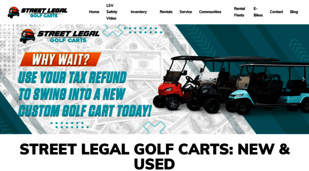 streetlegalgolfcarts.com