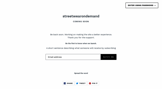 streetwearondemand.com