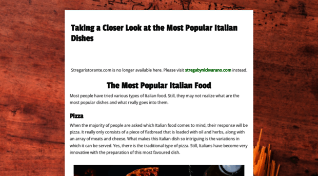 stregaristorante.com