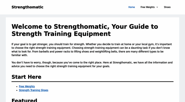strengthomatic.com