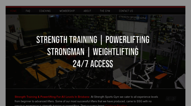 strengthsportsgym.com.au