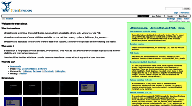 stresslinux.org