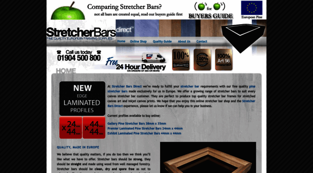 stretcherbarsdirect.co.uk