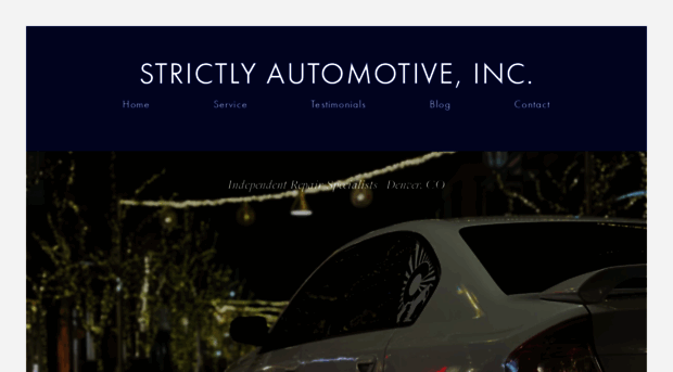 strictlyautomotivedenver.com