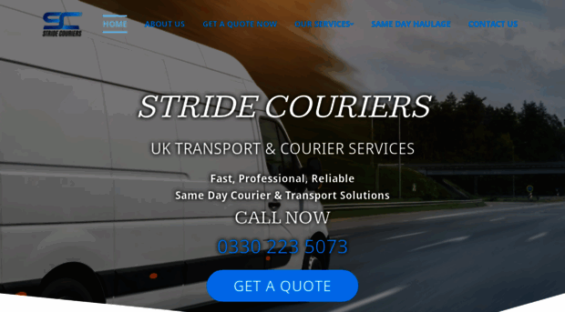 stridecouriers.co.uk