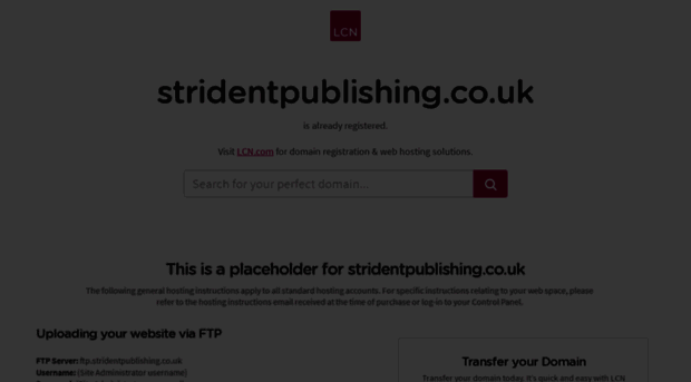 stridentpublishing.co.uk