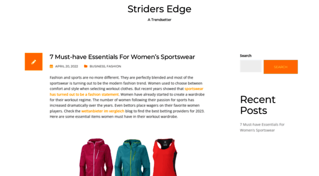 stridersedge.com