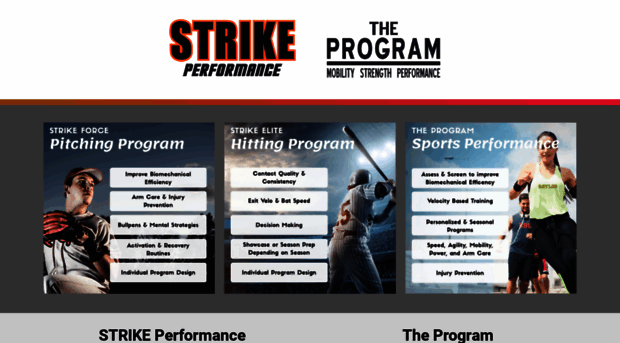 strikebaseballtraining.com