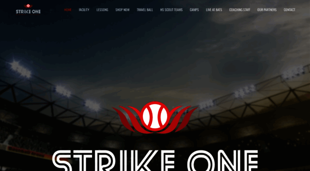 strikeonebaseballacademy.com