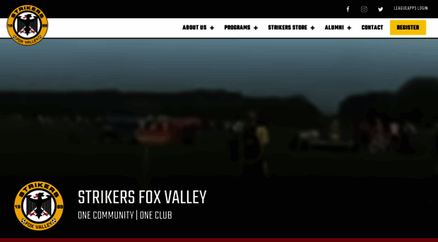 strikersfoxvalley.com