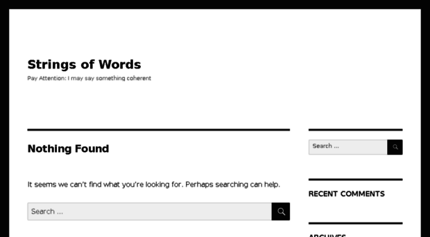 stringsofwords.com
