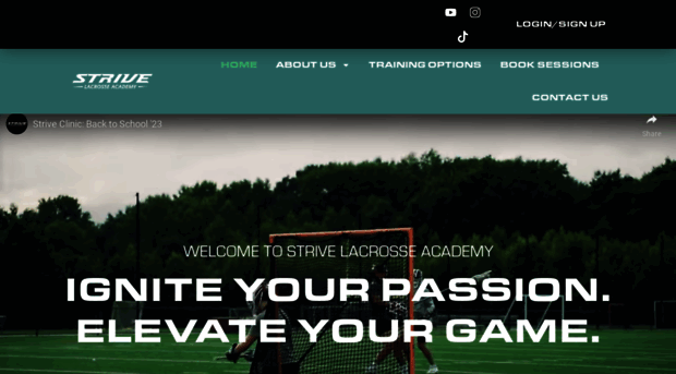 strivelacrosseacademy.com