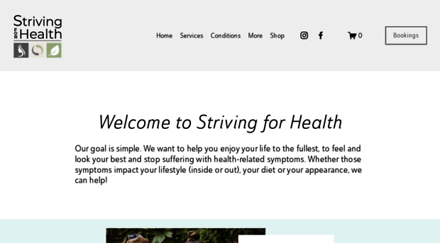 strivingforhealth.com