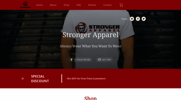 strongerapparel.com