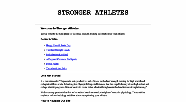 strongerathletes.com