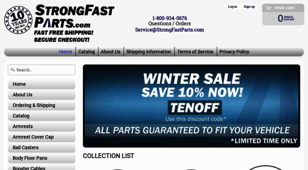 strongfastparts.com