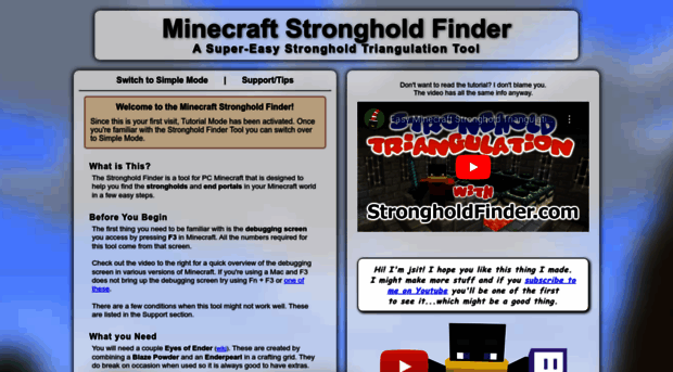 strongholdfinder.com