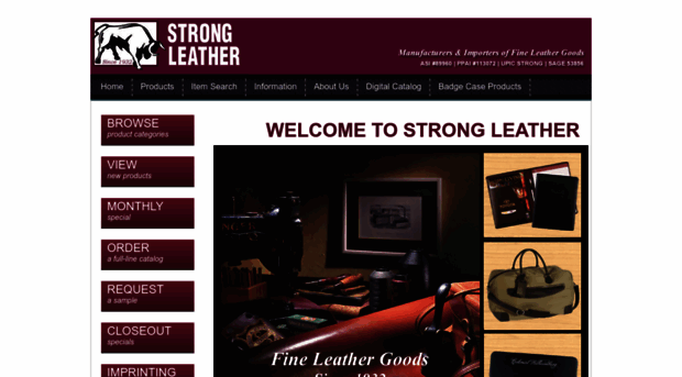 strongleather.com