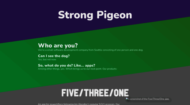 strongpigeon.dev