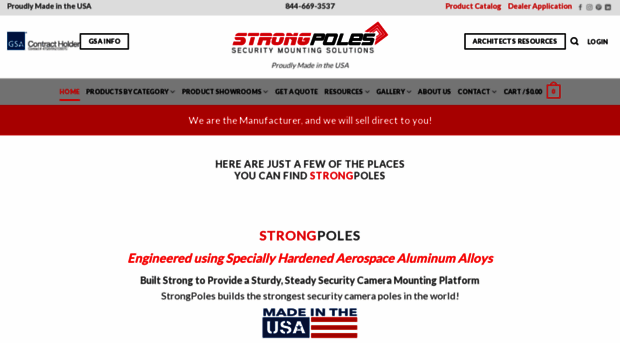 strongpoles.com