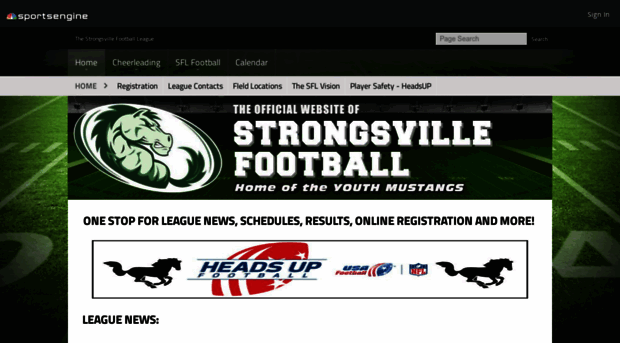 strongsvillefootballleague.com