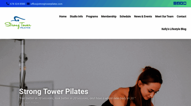 strongtowerpilates.com