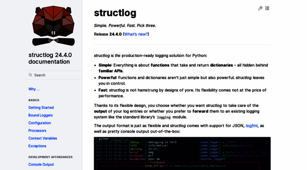 structlog.org