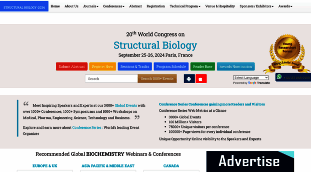 structuralbiologycongress.conferenceseries.com