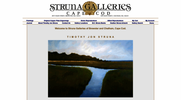 strunagalleries.com