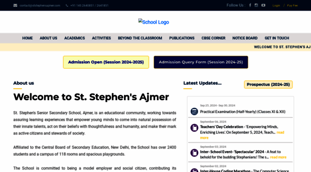 ststephensajmer.com