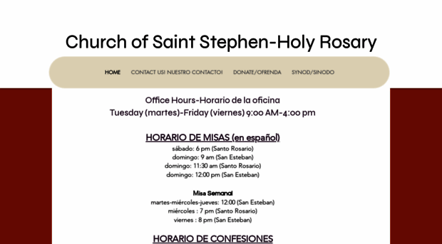 ststephenscatholic.org