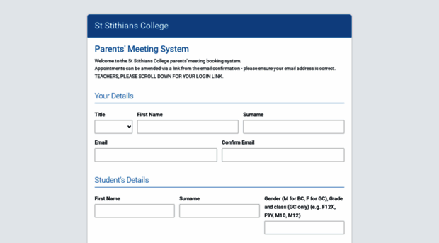 ststithian.parentseveningsystem.co.uk