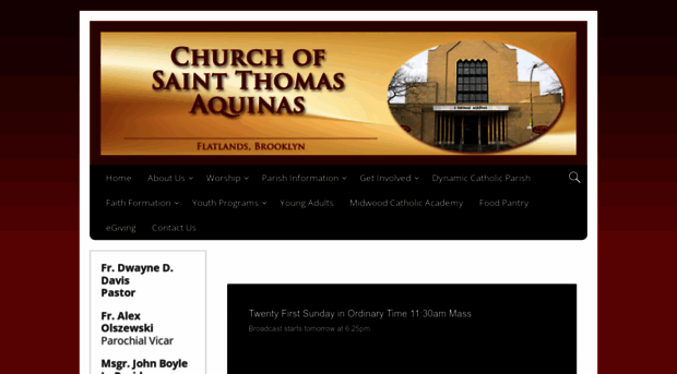 stthomasaquinasbrooklyn.com