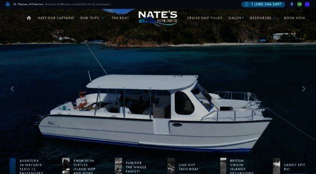 stthomasboatcharters.com