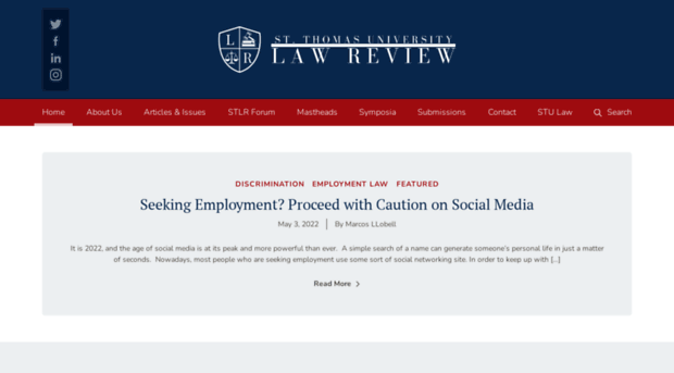 stthomaslawreview.org