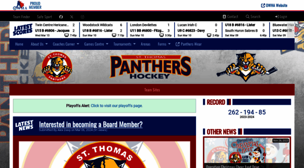 stthomaspanthers.com