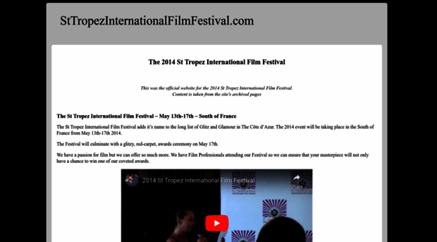 sttropezinternationalfilmfestival.com