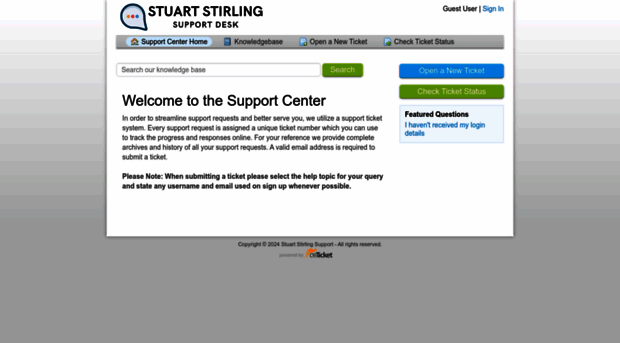 stuartstirlingsupport.com