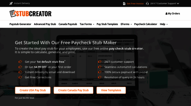 stubcreator.com