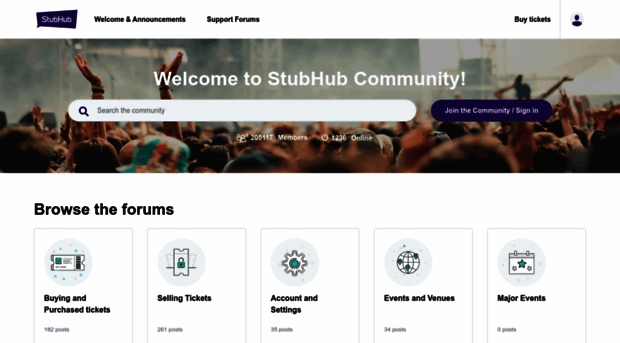 stubhub.community