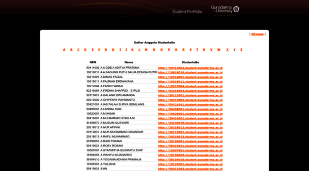 student.gunadarma.ac.id