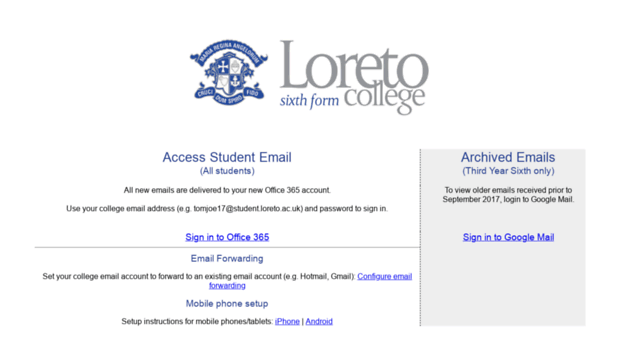 student.loreto.ac.uk