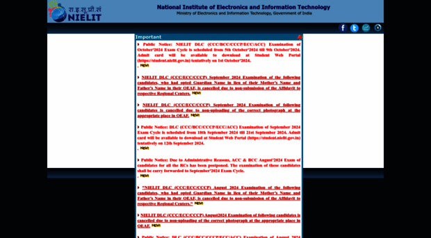 student.nielit.gov.in