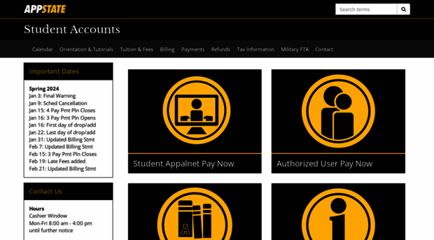 studentaccounts.appstate.edu